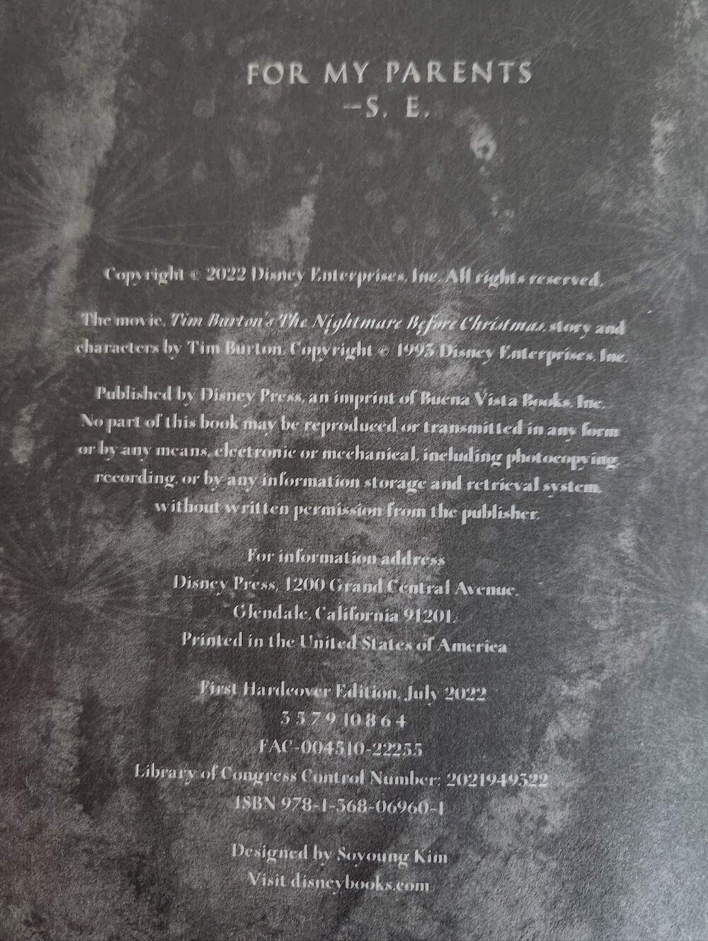 Long Live the Pumpkin Queen Shea Ernshaw Nightmare Before Christmas Hardcover - Picture 3 of 7